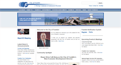 Desktop Screenshot of franklinwi.gov
